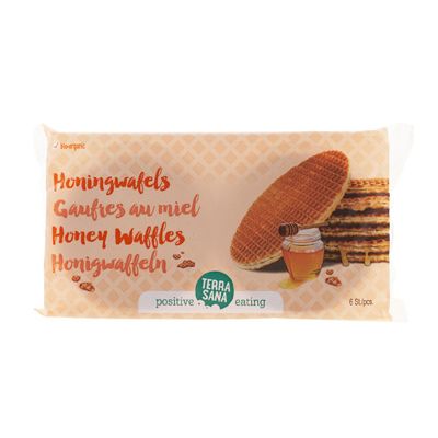 Honingwafels van TerraSana, 12x 175 gr